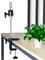Scalable Wig stand C Clamp Mannequin Head Holder Stand Rotatable Metal Cosmetology Mannequin Head Holding Clamp Adjustable Height C-Clamp Table Clamp Holder For Hairdresser