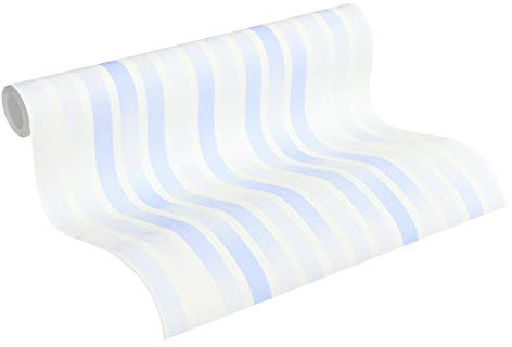 Esprit Vliestapete Morning Blush Tapete gestreift grafisch 10,05 m x 0,53 m blau Made in Germany 365252 36525-2