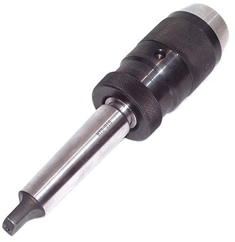 Selbstspannendes Bohrfutter Adapter für Drehmaschinen, 1-16 mm Fassungsvermögen, 45# Stahl Schnellspannbohrfutter mit konischem Dorn MT3-B18