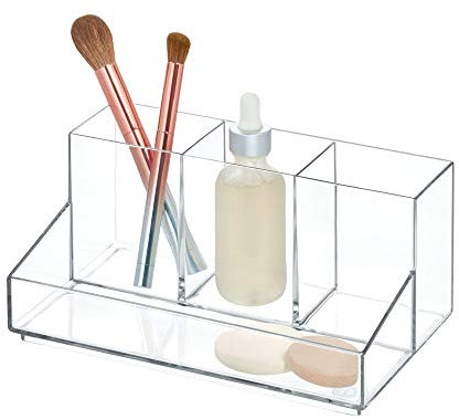 InterDesign iDesign Kosmetik-Organizer, Kunststoff, 4 Fächer