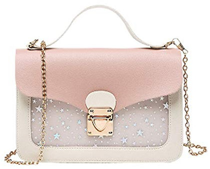Umhängetasche Klein Damen Schultertasche Handy Umhängetasche Handytaschen Geldbörse Handtaschen Mode Shoulder Bag Crossbody Tasche für Damen Frauen Mädchen Kinder(Rosa Damen Kleine Umhängetasche)