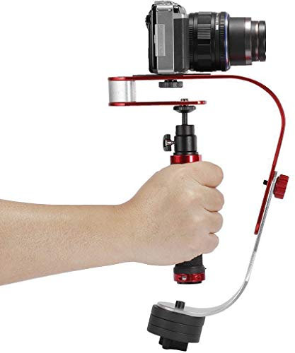 kdjsic Stabilizzatore per Fotocamera Digitale palmare in Alluminio per Smartphone con Gimbal DSLR 5DII Motion Camera Steadycam per Telefono con Fotocamera