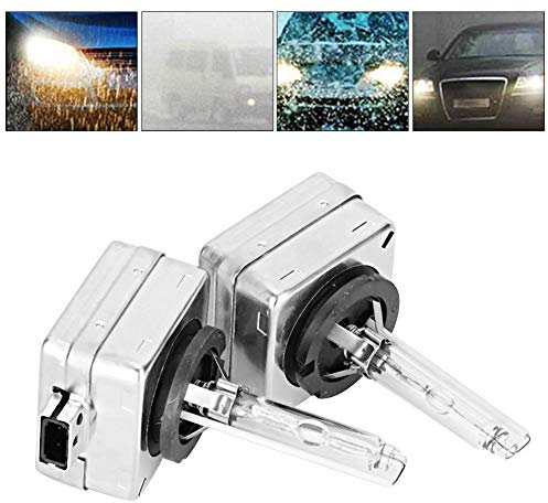Xenon-Scheinwerferlampen, 2 Stück D1S 35W 6000K Auto-Frontscheinwerfer Xenonlampen-Ersatzlampen