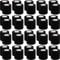 BQTQ 40 Rouleaux Bandage Autoadhésif Elastique Bande Cohésive Bandes Adhésifs Sport Tape Cohésif pour Doigt Mains Pieds Poignets (Noir, 5cm x 4,5 m)