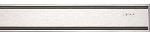 VIGOUR Designrost individ.3.0 Edelstahl 700mm f Duschrinne V3DR70E