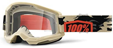 100% STRATA 2 KOMBAT GOGGLE - CLEAR LENS