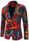 Herren Anzug Mode Lässig Bedruckter Mantel Weste Hosenanzug Arbeitsanzug Winter Winddichter Herren Blazer Sportlich Modern Anzüge Jackett Große Größen Anzug Set Herren Slim Fit Hochzeit