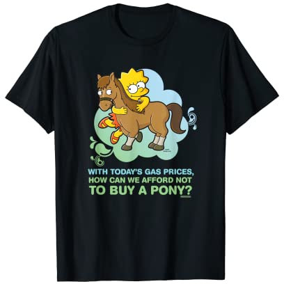 The Simpsons Lisa Simpson Buy a Pony Retro T-Shirt