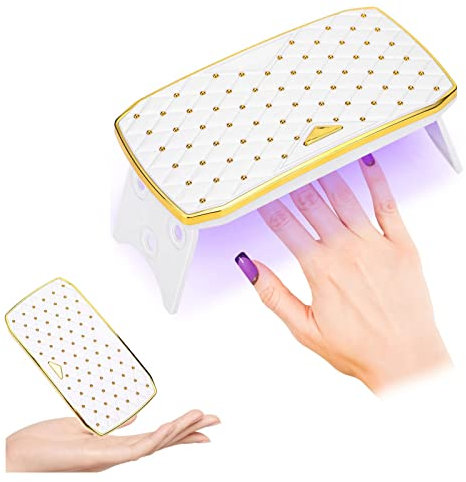 zalati Lampe à ongles 36 W lampe UV LED pliable portable lampe de durcissement pour ongles gel séchage rapide Nail Art