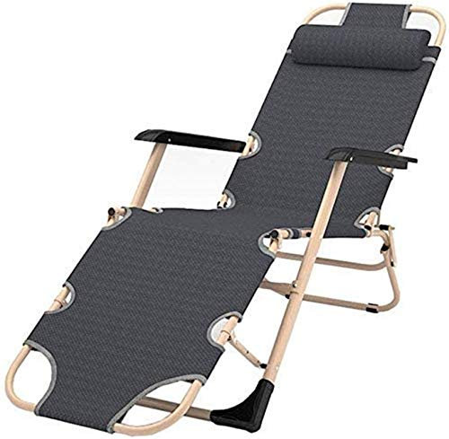 ANIFM Leichte Sonnenliege, Campingstühle, Liegestuhl, 180° flach, Balkon, Garten, Terrasse, Campingplatz, Liegestuhl, Augenschutz und Staubschutz Comfortable Anniversary