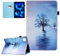 CASAFUNY Coque pour iPad Air 11 Pouces M2 (2024), iPad Air 5/4 (10,9 Pouces, 2022/2020, 5ème/4ème Génération) Housse Étui de Protection Tablette Coque pour iPad Air 6/5/4 Gén, Arbre dans l'eau