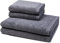 Möve - Superwuschel - 2 X Handtuch 2 X Duschtuch - im Set - Baumwolle (4er Set Stone)