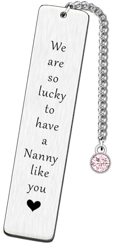 TTOVEN Nanny Gifts Nanny Lesezeichen von Enkelkindern, Muttertagsgeschenke für Nanny