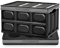 Yorbay 2 Stück 30L Profi Klappbox Transportbox Aufbewahrungsbox mit Deckel und Handgriff aus Kunststoff Mehrweg 42x28,5x24 cm