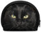 SCRAWLGOD Petit porte-monnaie, mini porte-monnaie, portefeuille, porte-monnaie, porte-monnaie, sac à main, sac de voyage, accessoires pour femmes et hommes, motif chat noir, Taille unique