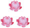 UKCOCO 3St Lotus-Buddha-Lampe schwimmende Blumenlampe schwebendes Lotuslicht geführtes Wasser LED-Licht Laterne geführte Nachtlichter Lotus- Lotuslampe Wasserlotus Kind