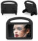 BARALARIQIU Funda protectora para tablet Samsung P200/P205 de 8 pulgadas, a prueba de golpes, suave, ligera, con asa, función atril, color negro