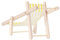 DRESSOOS 1Stk Strandkorb-Modell Kleiner Relaxsessel Heimzubehör Spielzeug für Kinder Kinderspielzeug Strandspielzeug für Babys Klappstuhl Mini-Strandkorb Mini-Stuhl Anlage Spielzeugzimmer