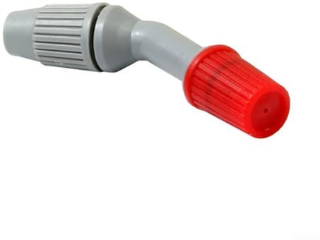 Boquilla de pulverización universal de repuesto para lanza pulverizadora, compatible con pulverizadores de mochila de 3L/5L/8L, mejora el control (rojo)