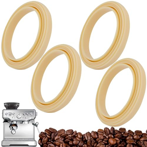 4PCS Silikon-Dampfring BPAfrei Dichtung für Sage The Barista Express BES875 | SES875BKS SES875UK SES875BTR2GUK1 Breville Espressomaschine 878/870/860/840/810/500/450 Sage 500/870/875/880/810/878