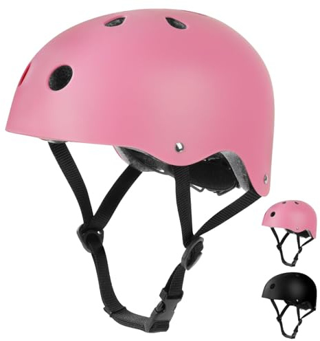 Flintronic Casque Vélo Enfant, Casque Vélo Enfant Set 3-13 Ans, Casques de Vélo Coudières Genouillère Protège-Poignets pour Cyclisme Roller Skate Scooter