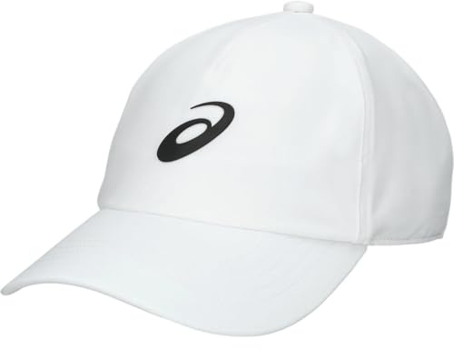 ASICS Unisex-Kappe aus Polyester, Brillantes Weiß, L