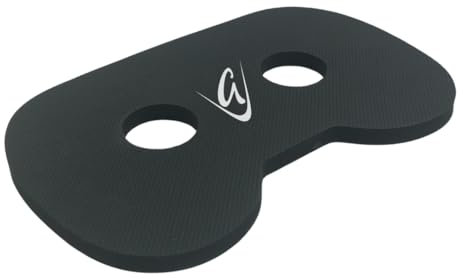 Godfrey Original Rudersitzpolster, rutschfestes, bequemes Sitzpolster für Boote und Rudergerät, optionaler Clip für Boot, perfekt für Concept2, Peloton, Hydrow und Water Rowers (Herren ohne Clip)