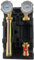 Unidelta Pumpengruppe ohne Pumpe, Modernes Design, Messing, Stahl, Wasserpumpe für Heizung, Wasserpumpe