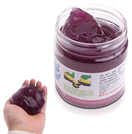 lafomukea Gel nettoyant pour voiture, gel de nettoyage pour clavier, gadget de voiture, kit de nettoyage pour ordinateur portable, gel nettoyant, universel anti-poussière