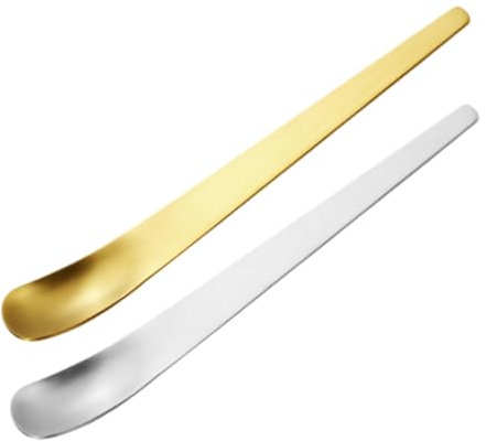 Alipis 2 Stück Geschirr Obst Puddingbecher Eisbecher-löffel Eisbecher Mit Löffeln Käsekuchentöpfe Mit Deckel Kleine Löffel Dessertlöffel Eisteelöffel Rühre Löffel Creme Rostfreier Stahl