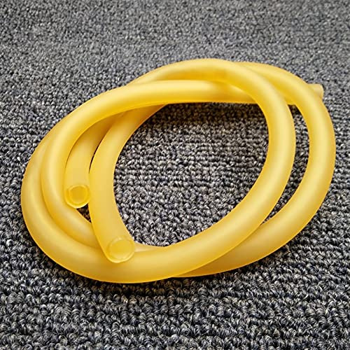 IBOWZ Silikonschlauch, Elastischer chirurgischer medizinischer Schlauch – 6 mm x 9 mm Innendurchmesser, 2 m Latexschlauch