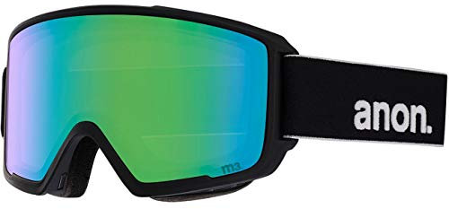 Anon Herren Schneebrille M3 Black(+Bonus Lens) Goggle