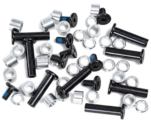 Kizer Inline Skate Ersatzteil Achsenset für Fluid & Flux Schienen, 8 Stück