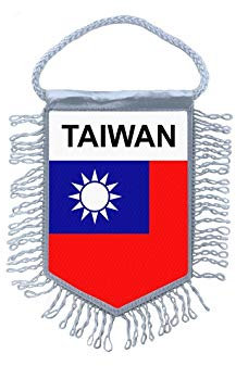 Akachafactory Wimpel mini Flagge Fahne flaggen miniflagge Taiwan