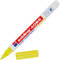 edding 4085 Kreidemarker - neon-gelb - 1 Kreidestift - Rundspitze 1-2 mm - dünner Kreidestift für Tafel abwischbar - zum Beschriften von Fenster, Glas, Spiegel - Tafelstift mit deckenden Farben