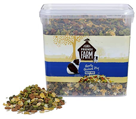 Supreme Petfoods Tiny Friends Farm Gerty Guinea Pig 10ltrs Bucket Various,4.5 kg (Pack of 1)