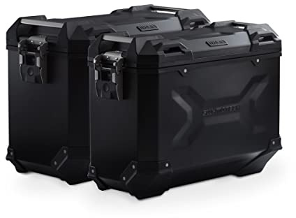 SW-Motech TRAX ADV Alukoffer-System - Schwarz. 45/37 l. CRF1100L Africa Twin (19-).