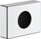 hansgrohe AddStoris - Hygienebeutelspender, Hygienebeutelbox für Wandmontage, verdeckte Befestigung, Badezimmer Zubehör, Chrom, 41773000