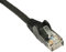 World of Data 40m BLACK CAT6 Network Cable - Ethernet - LAN - Patch - Compatible with Internet, Broadband, Router, Hub, Modem-10/100/1000 - Gigabit 4 PACK