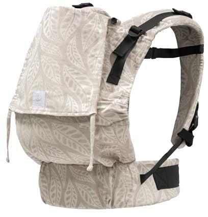 Stokke Limas Babytrage Flex, Valerian Beige - Modell 2023 (OCS) - Full Buckle Babytrage - Ergonomisch und anpassbar - Drei Tragepositionen - Ab 1 Monat/4 kg bis 20 kg
