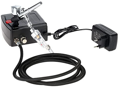 Mini Aerógrafo Set Weytoll Kit de Aerógrafo con Compresor de aire para Pintura Artística, Modelo de Aerosol para Pasteles, Juego de Herramientas para Uñas