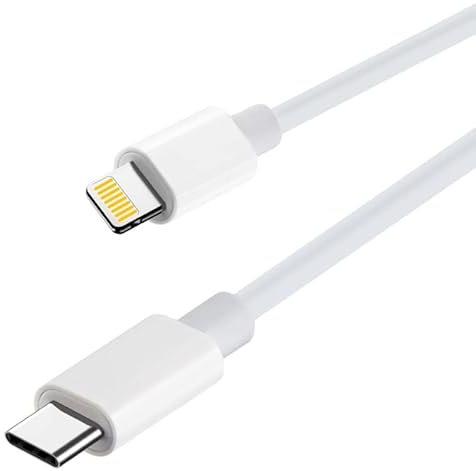Câble Rapide pour Apple iPhone 14 Pro Max, 14 Pro, 14, 14 Plus/AirPods Pro 2 USB-C, 3 Mag... USB-C vers Lightning® 1m, Synchro et Charge Rapide 20W