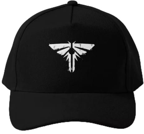Klassisch Basecap Last of Us Fireflies Baseball Cap Hut Sports Outdoor Cap Casual Frauen Cap Printed Cap Sun Fish Hip Hop Liebhaber lustige Outdoor-Sportarten Sonnenhut Geschenk