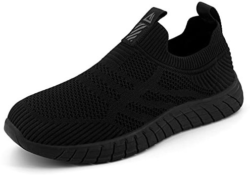 ODCKOI Zapatillas Slip-On Hombre Deportivas Zapatos sin Cordones Ligeras y Transpirables Calzado para Running Fitness Atlético-HEISE-40-XIN