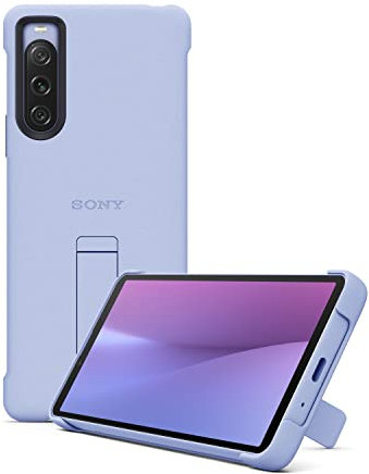 Sony Stilvolle Hülle mit Standfuß für das Xperia 10 V, Lavendel