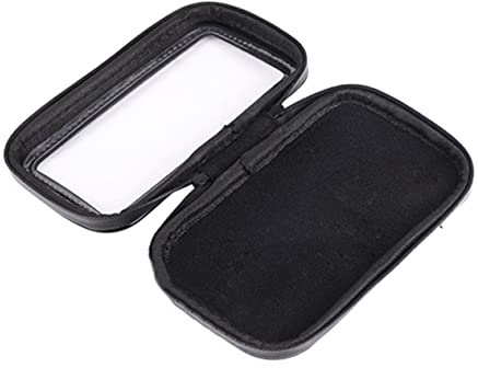 ABOOFAN 1 Satz Handy Wasserdichte Tasche Handyhülle Einstellbare Telefonhalterung Handytasche Fahrrad Fahrradlenkertaschen Handyhalter Pu-handytasche Radfahren Telefon Sport Telefonständer