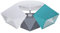 alfalux Deckenlampe Mit 3 Lampenschirmen LED Deckenleuchte Leuchte Lampe Wohnzimmerlampe Schlafzimmerlampe Holz Kinderzimmer Wohnzimmer Schlafzimmer Badezimmer Küche Deckenleuchten WEGRTU-PR3030WE