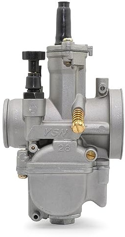 Easyboost Carburatore 28 mm PWK starter manuale per MBK Booster Nitro Stunt Mach-G Jog-R Bw's Rocket Ovetto Typhoon Zip NRG Scooter 50cc Derbi AM6 Beta DT TZR XP6