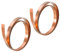 uxcell Copper Sheet Roll, Metal Foil Plate 1000mm x 5mm x 0.5mm 2pcs