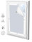 XtraCare Fenster Verdunkelungsrollo, Verdunklungsrollo ohne Bohren, 100% Blickdicht Fenster Verdunklungsstoff, Grau, 48x93cm (F06)
